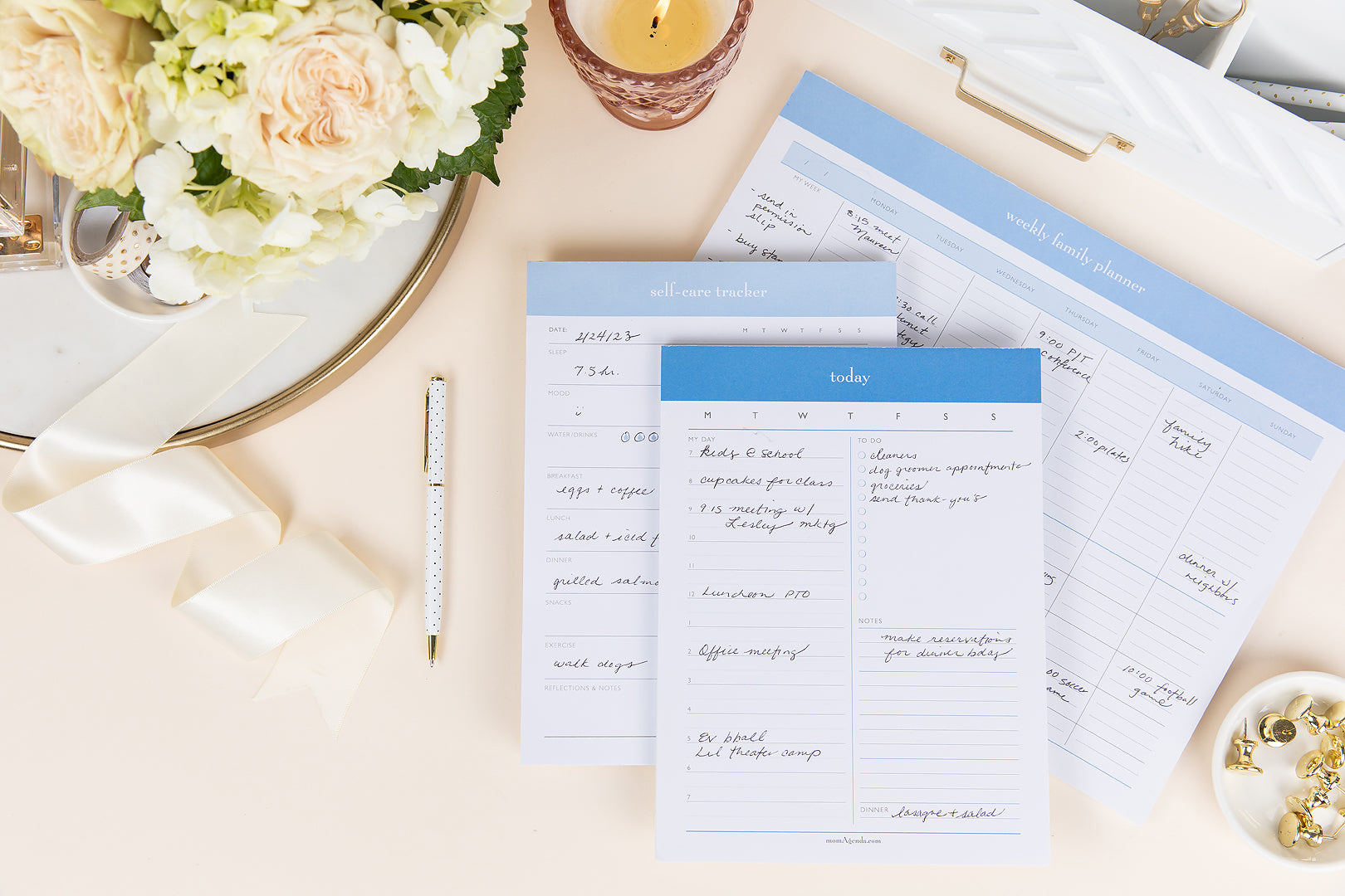 Weekly Family Planner Pad momAgenda