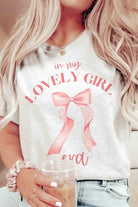 PLUS SIZE - IN MY LOVELY GIRL ERA Graphic T-Shirt BLUME AND CO.