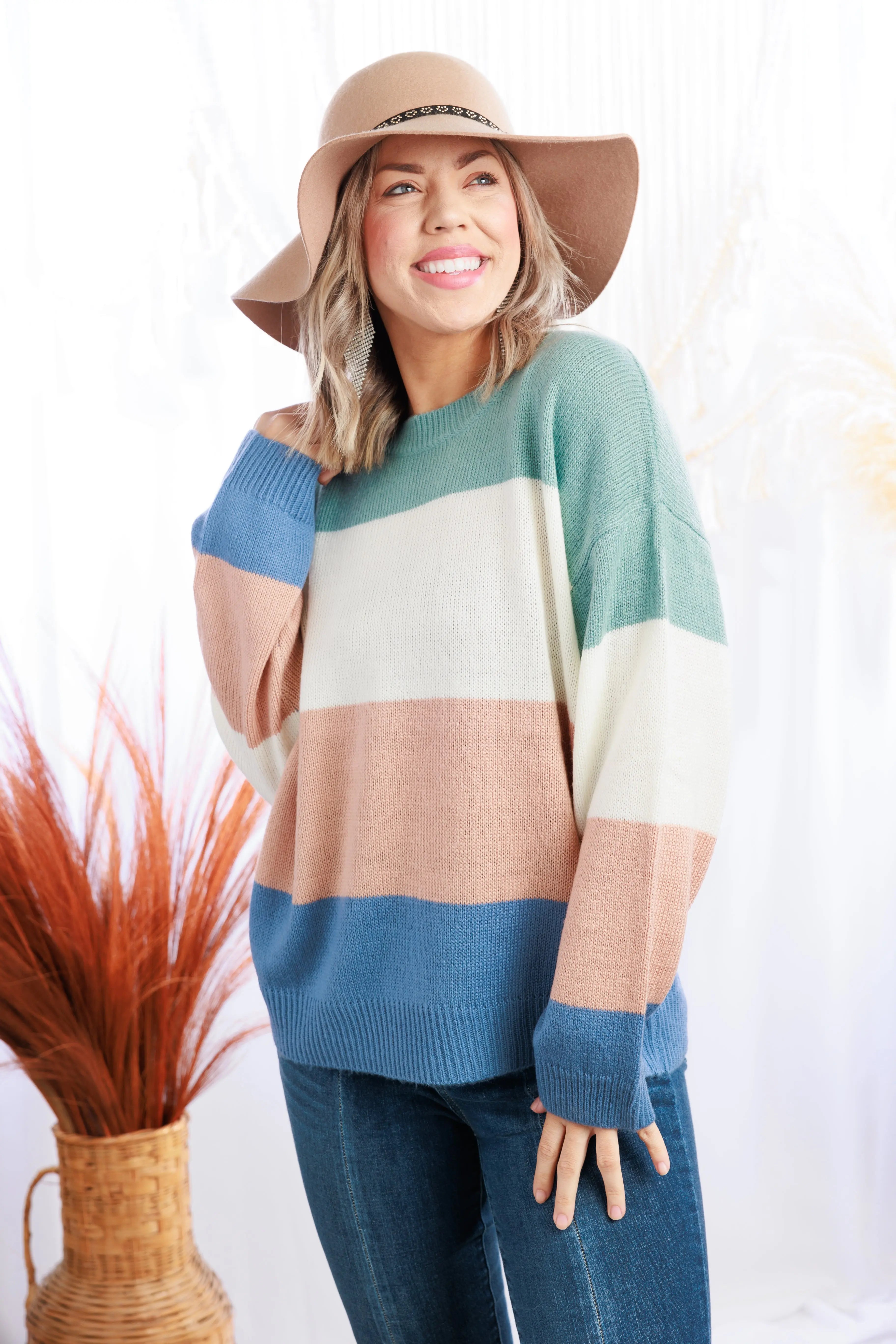 Pacific Winter Stripes - Sweater Boutique Simplified