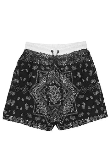 Paisley Bandana Print Swimming Shorts WEIV