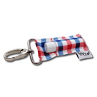 Patriotic Plaid LippyClip® Lip Balm Holder LippyClip®