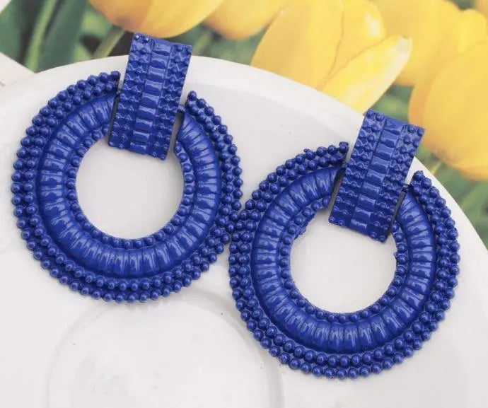 Petra -Blue Earrings |   |  Casual Chic Boutique