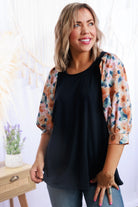 Picasso Floral Top Boutique Simplified