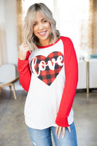 Plaid Lovin' Raglan Boutique Simplified