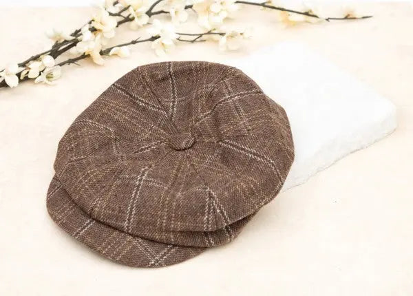 Plaid Newsboy Caps Aili's Corner