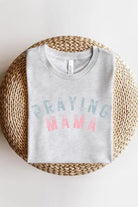 Praying Mama Christian Graphic T Shirts Color Bear