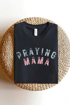 Praying Mama Christian Graphic T Shirts Color Bear