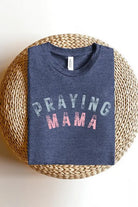 Praying Mama Christian Graphic T Shirts Color Bear