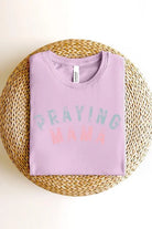 Praying Mama Christian Graphic T Shirts Color Bear