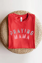 Praying Mama Christian Graphic T Shirts Color Bear