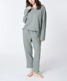 RECYCLED COTTON LOUNGEWEAR SET Fabina