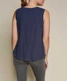 RECYCLED COTTON MUSCLE TANK Fabina