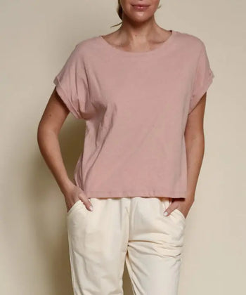 RECYCLED COTTON  PLAIN CROP Fabina