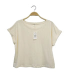 RECYCLED COTTON  PLAIN CROP Fabina