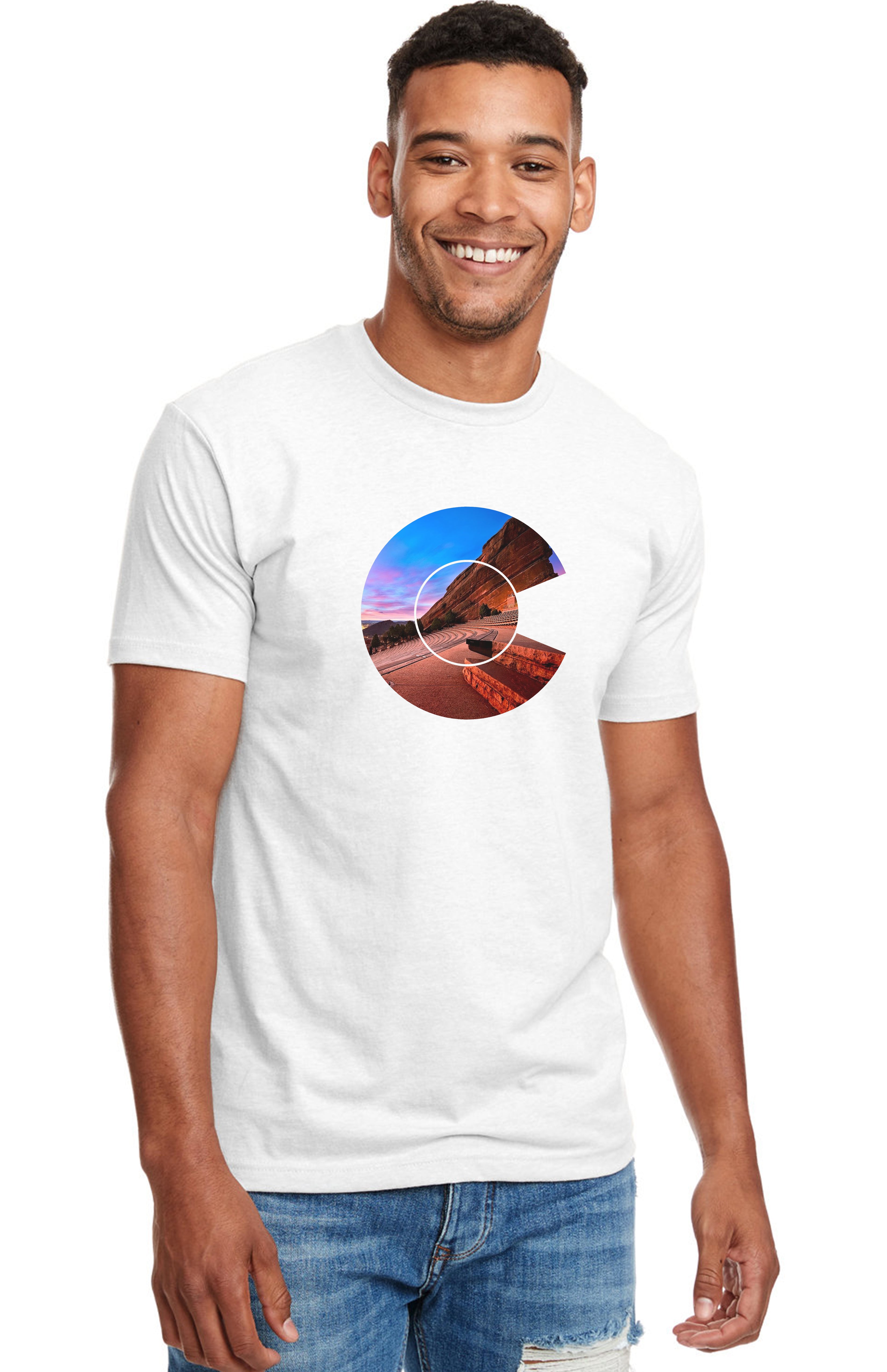 Red Rocks Unisex Shirt Colorado Threads Clothing