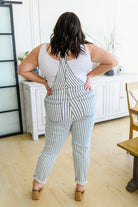 Railroad Stripe Overalls Ave Shops