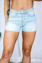 Rainbow Stitched - Judy Blue Shorts JB Boutique Simplified