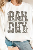 Ranchy Country Western Graphic Sweatshirt ALPHIA