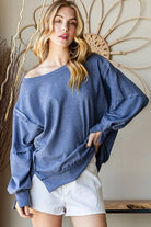 Reborn J | Oversized Fit Super Soft Long Sleeve Sweatshirt Casual Chic Boutique