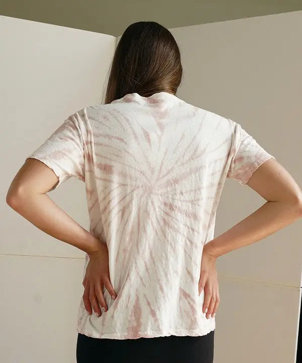 Recycled Cotton Tiedye T Fabina