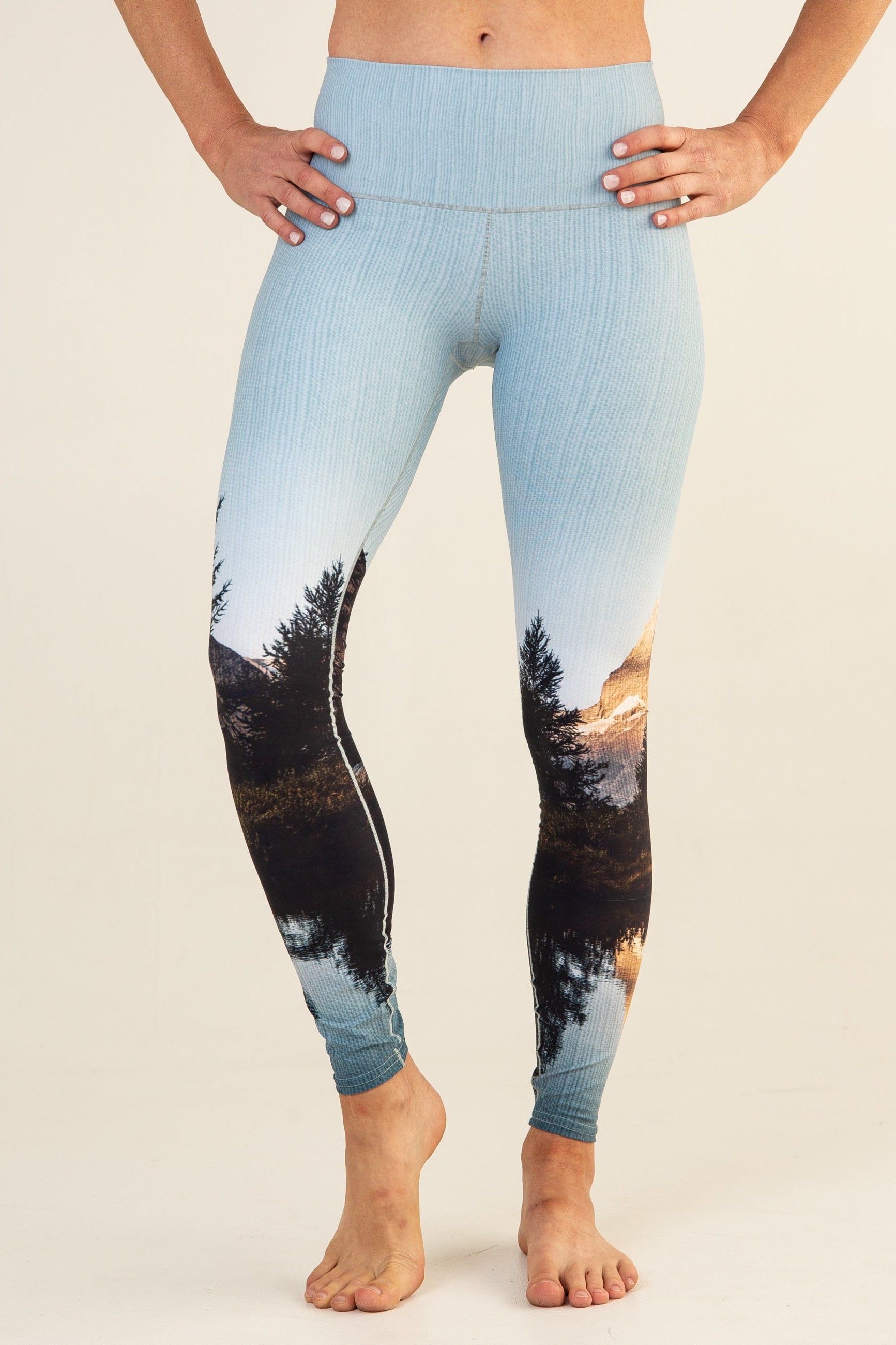 Yoga Pants Reflection Colorado Threads Clothing