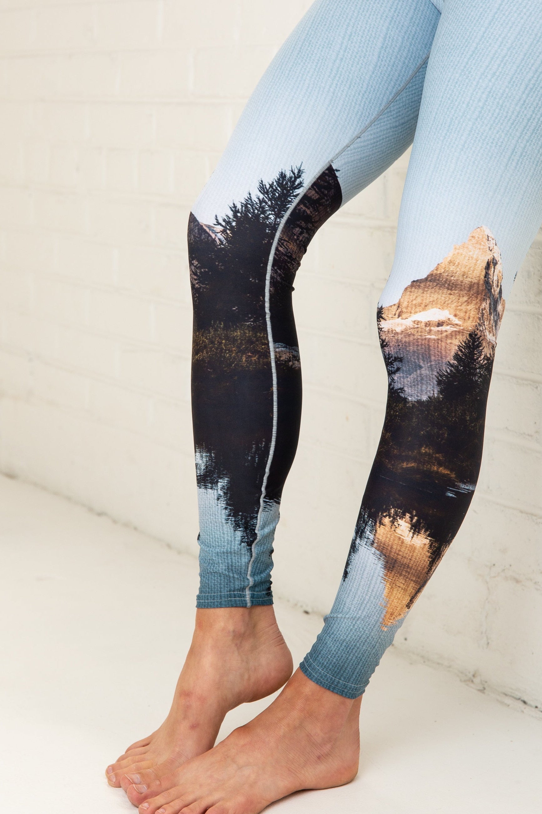 Yoga Pants Reflection Colorado Threads Clothing