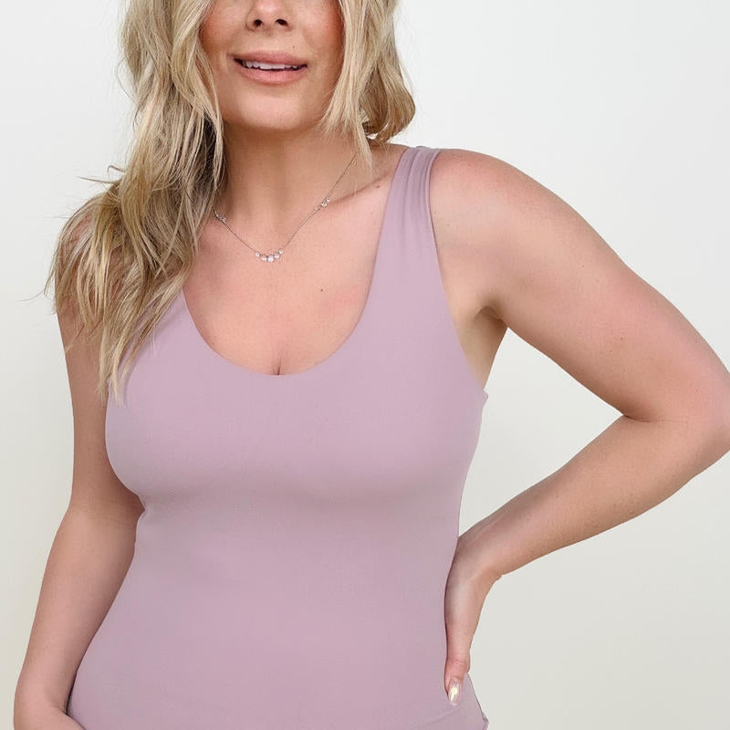 11 Colors - FawnFit Long Length Lift Tank 2.0 with Built-in Bra Kiwidrop