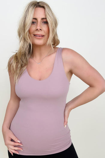 11 Colors - FawnFit Long Length Lift Tank 2.0 with Built-in Bra Kiwidrop