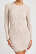 Ribbed Long Sleeve Mini Dress Emory Park