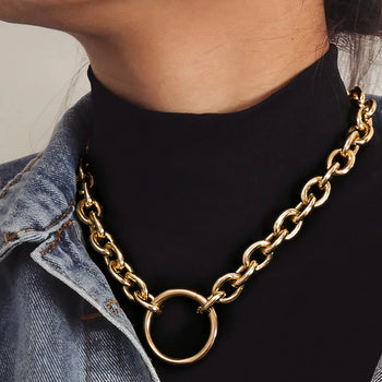 Rockin' Necklace |  Gold |  Casual Chic Boutique