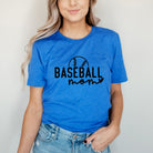 Baseball Mom Ball | Short Sleeve Crew Neck Olive and Ivory Retail