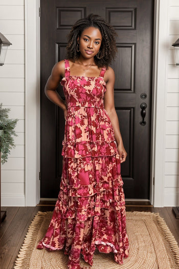 Ruffled Sweetheart - Maxi Dress Boutique Simplified