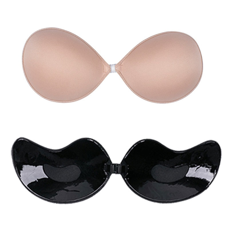 Self-Adhesive Silicone Bust Invisible Strapless Push Up Bra