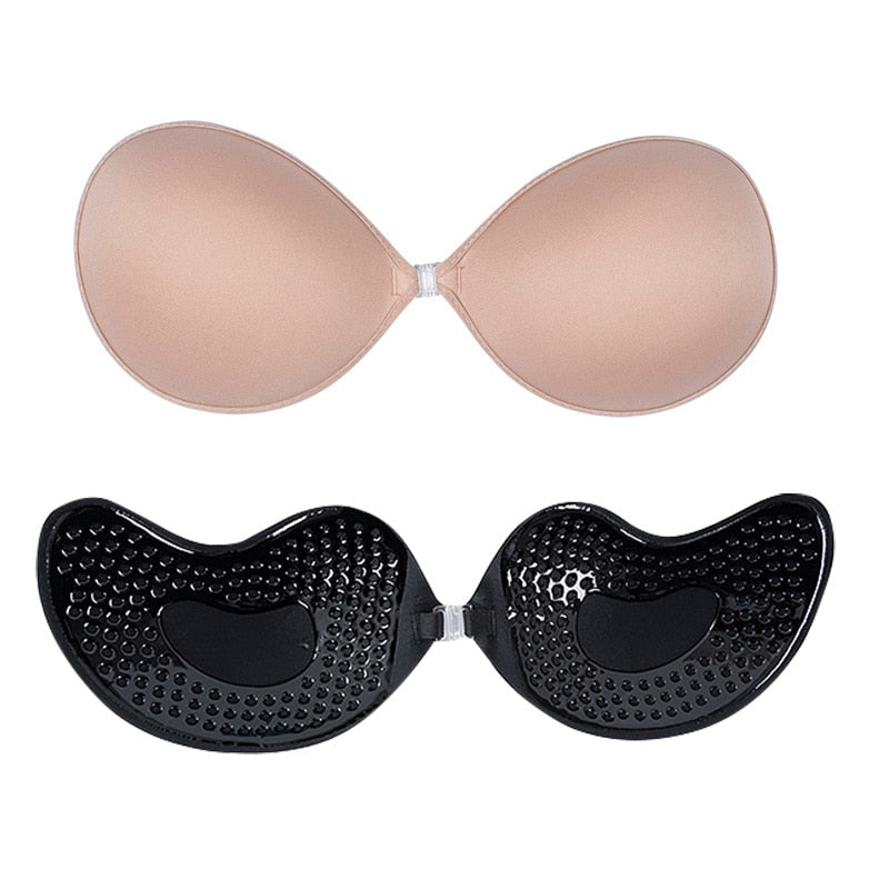 Self-Adhesive Silicone Bust Invisible Strapless Push Up Bra