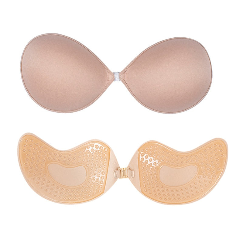 Self-Adhesive Silicone Bust Invisible Strapless Push Up Bra