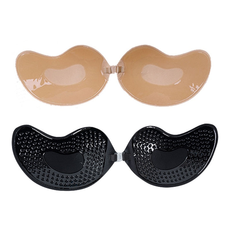 Self-Adhesive Silicone Bust Invisible Strapless Push Up Bra