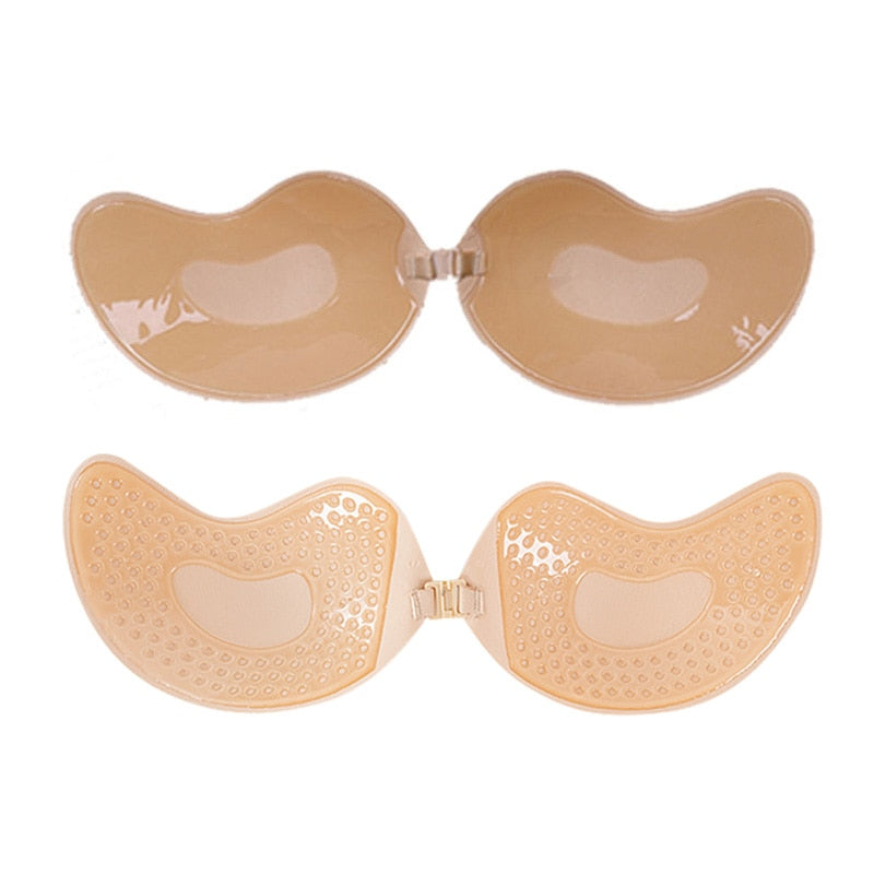 Self-Adhesive Silicone Bust Invisible Strapless Push Up Bra