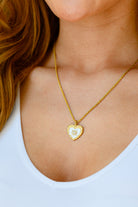 Sacred Heart Pendant Necklace Ave Shops