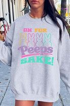 Sake Bunny Easters Graphic Fleece Sweatshirts Color Bear