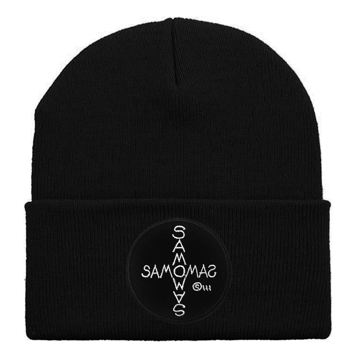 SAMO©... Cross by Al Diaz Knit Beanie by NY State of Mind®