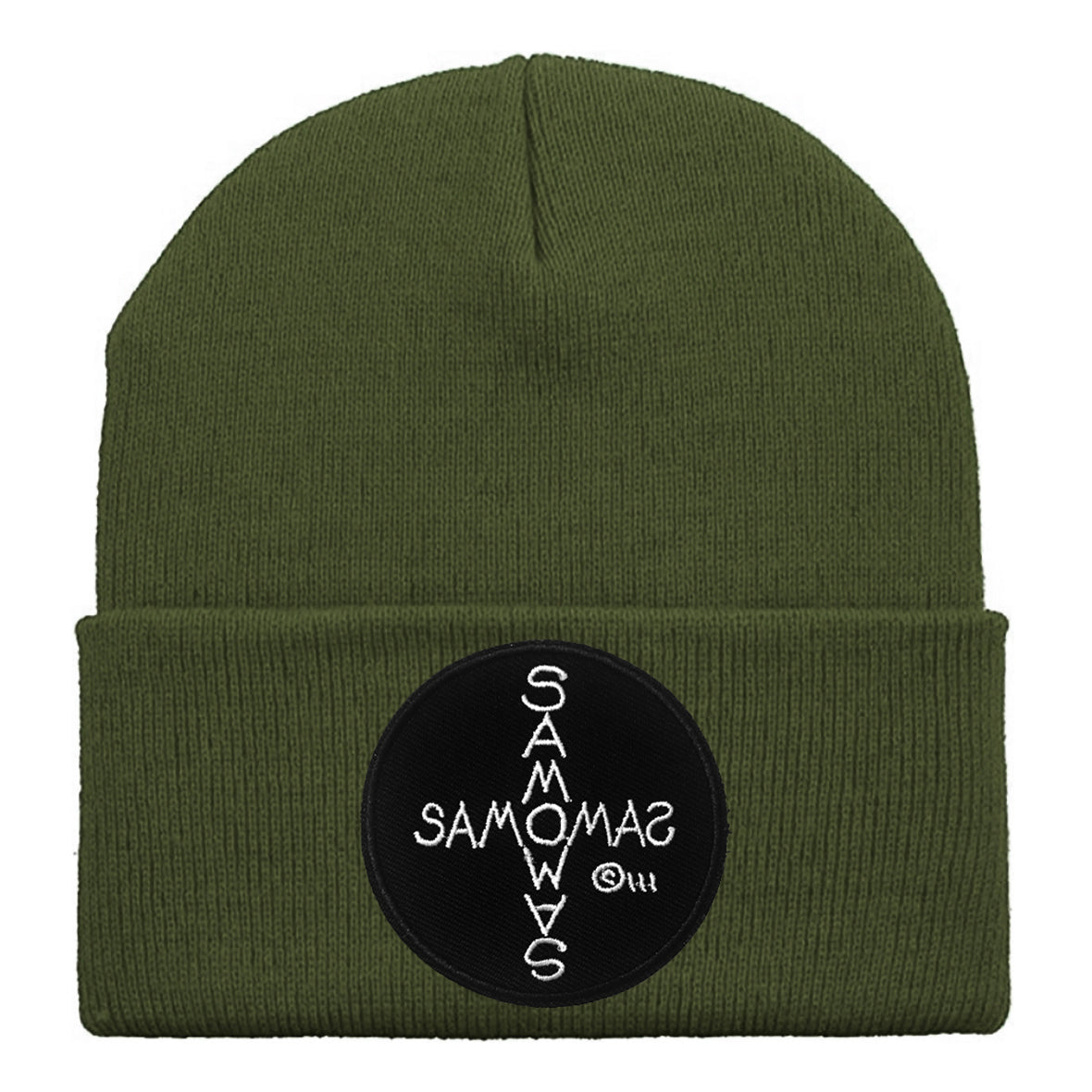 SAMO©... Cross by Al Diaz Knit Beanie by NY State of Mind®