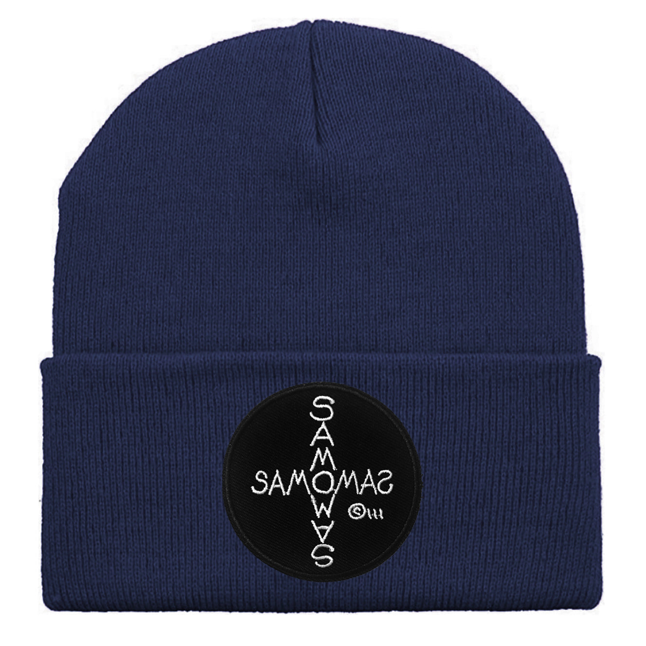 SAMO©... Cross by Al Diaz Knit Beanie by NY State of Mind®