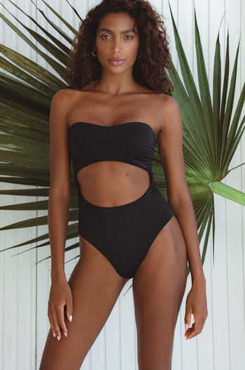 San Leo One Piece Cut-out Swimsuit ELF