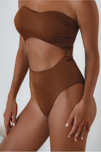 San Leo One Piece Cut-out Swimsuit ELF