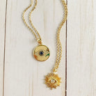 Sapphire Eye Necklace |   |  Casual Chic Boutique