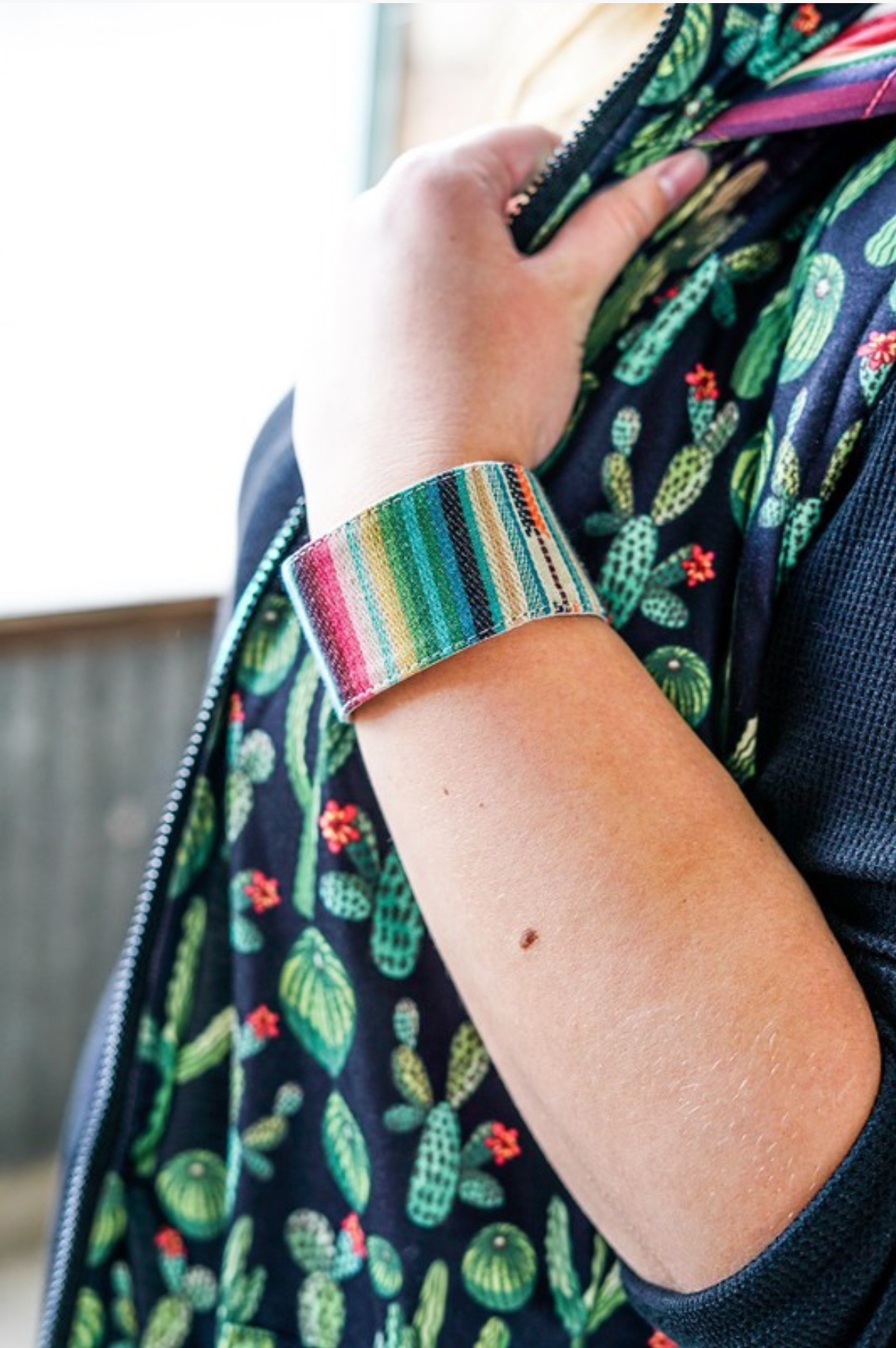 Serape Wristband Accessories Boutique Simplified