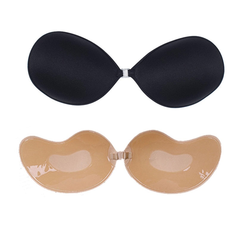 Self-Adhesive Silicone Bust Invisible Strapless Push Up Bra