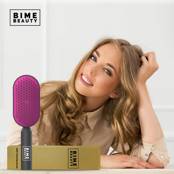 Self-Cleaning Hair Brush BimeBeauty