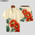 Flower Style men beach short set Sexikinis Swim