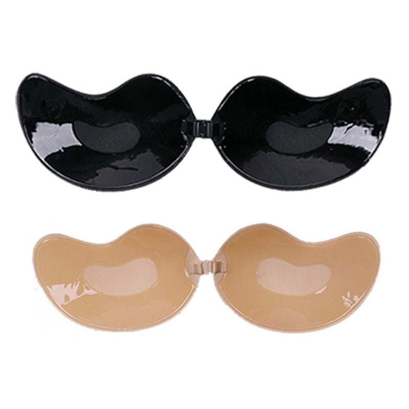 Self-Adhesive Silicone Bust Invisible Strapless Push Up Bra